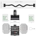 Kipika Convertisseur d'embranchement réglable pour Barbell - EZ Adaptateur de barre de curling - Équipement polyvalent d'haltérophilie pour la gymnastique à domicile