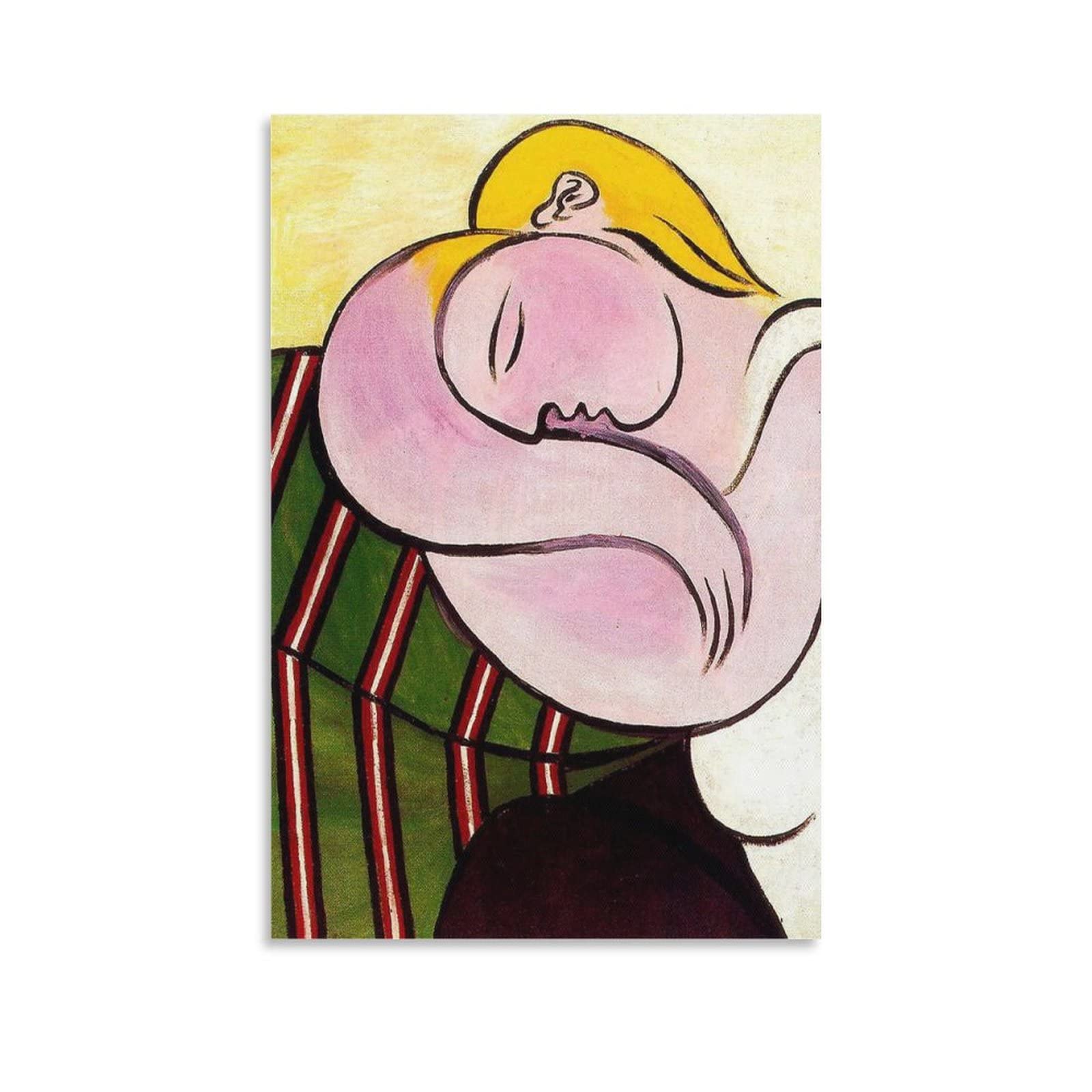 Amazon.co.jp: Pablo Picassoパブロ・ピカソ画家の作品（黄色い