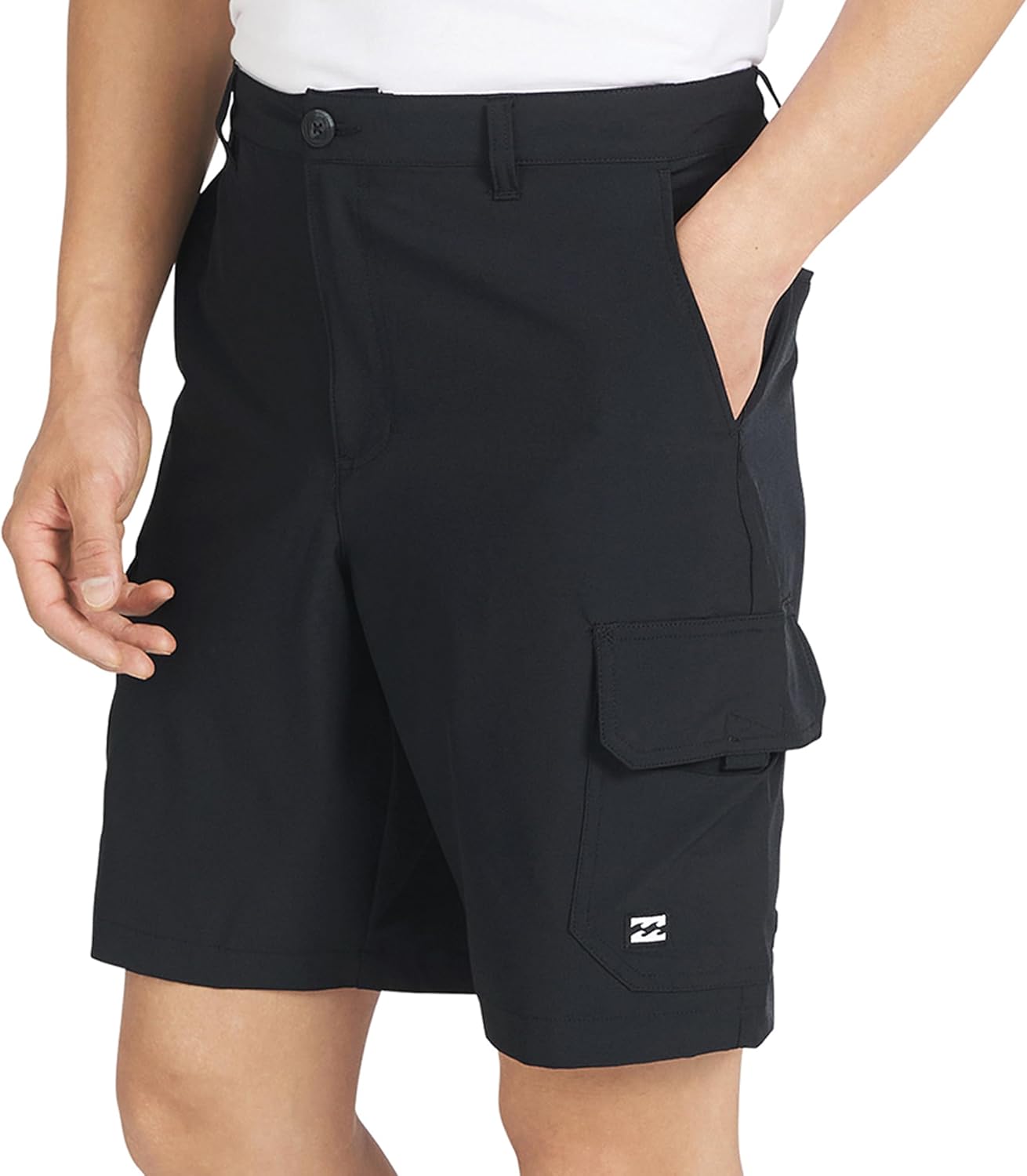 Billabong Mens Quick Dry Performance Fixed Waist 7 Inch Water Friendly Hybrid Cargo Shorts