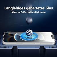 NEW'C iPhone 16e (6,1") Edzett Üveg Kijelzővédő - 3 db-os Csomag, 9H Keménység, Karcálló, Buborékmentes, Ultra Átlátszó, 0,33 mm 7