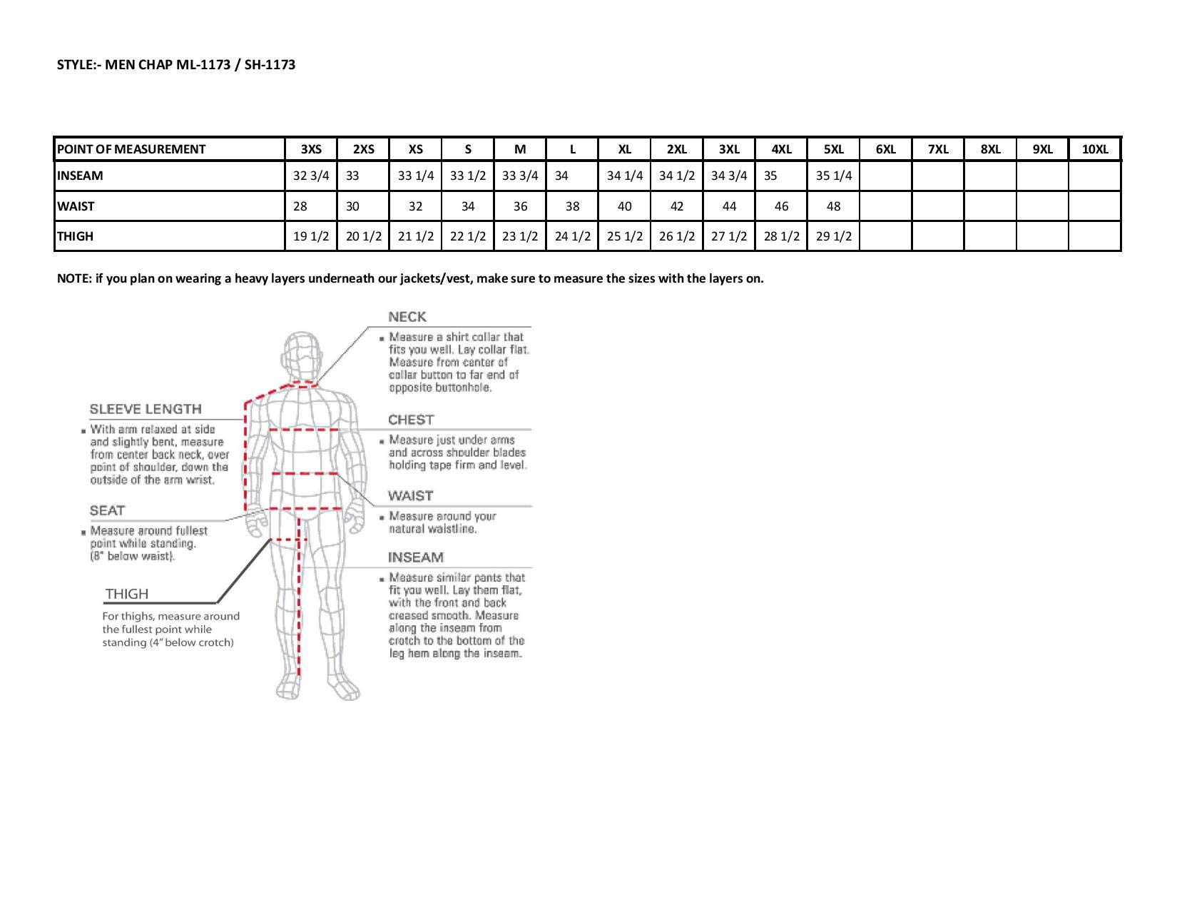 Womens Classic Leather Hip Pocket Chaps