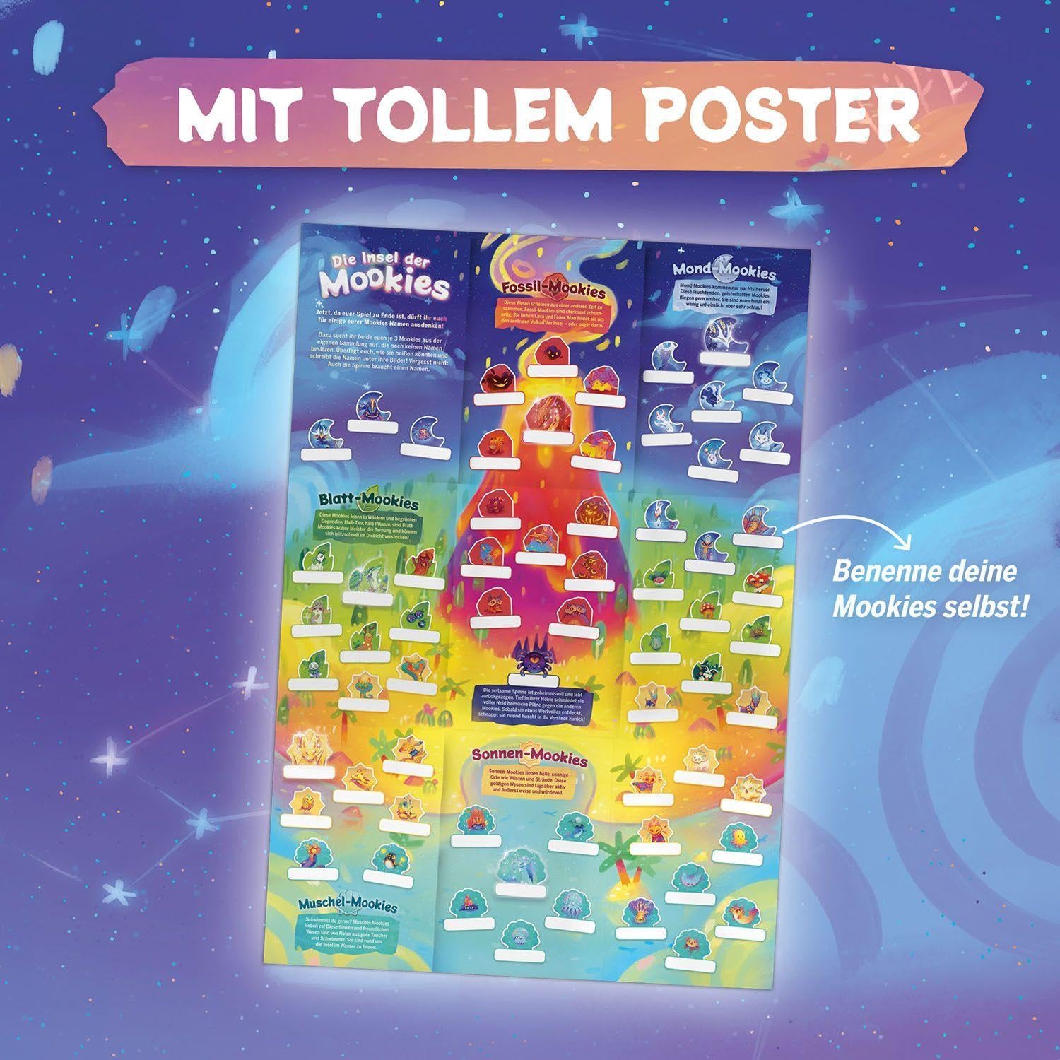 Die Insel der Mookies: Spiel