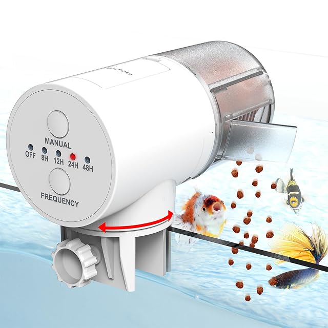 JuzPetz - Dispensador Automático de Alimento para Peces