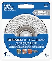 Vista 4 de Dremel Ultra-Saw US410-01 - Rueda de preparación de hormigón y superficie delgada de 4 pulgadas