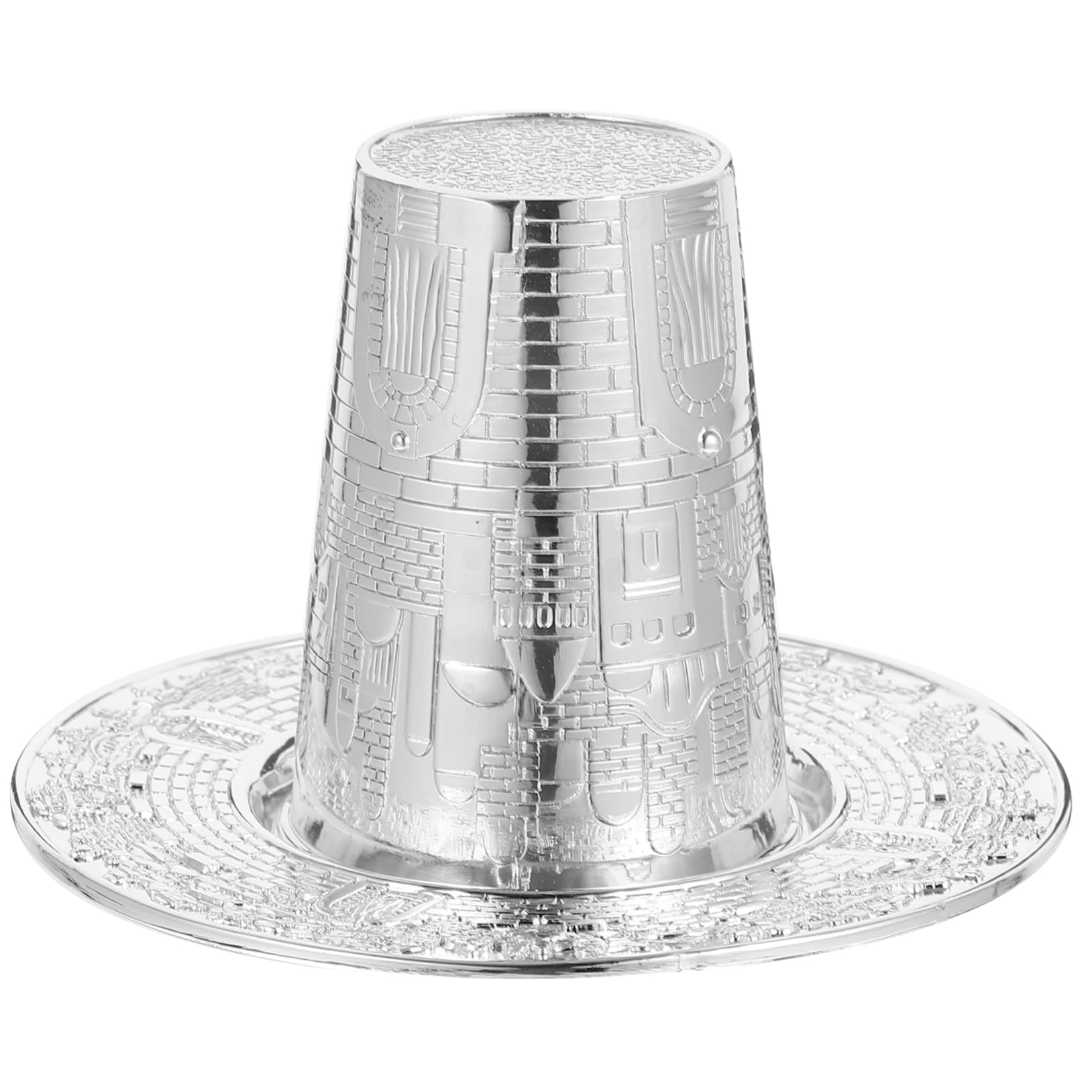Cabilock Juego De 3 Tazas De Oración Copa De Shabat Copa Sagrada De Vino De Shabat Vasos De Whisky Bandeja Vintage De Cáliz Dorado Vasos Para Beber De Vino De