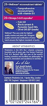 Wellman Plus Support Pack with Vitamin D 2000IU