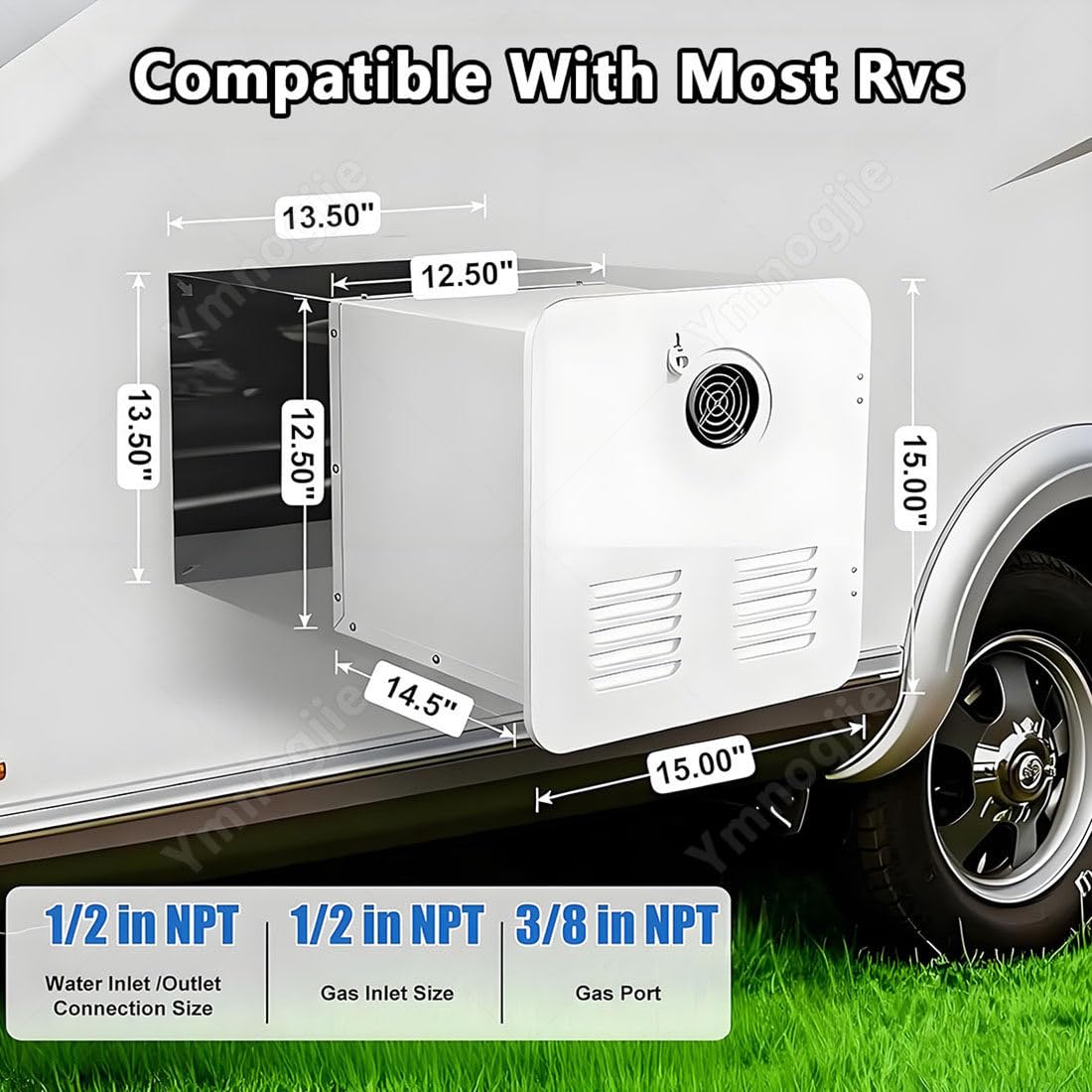 Scaldabagno Istantaneo 12V por autocaravana