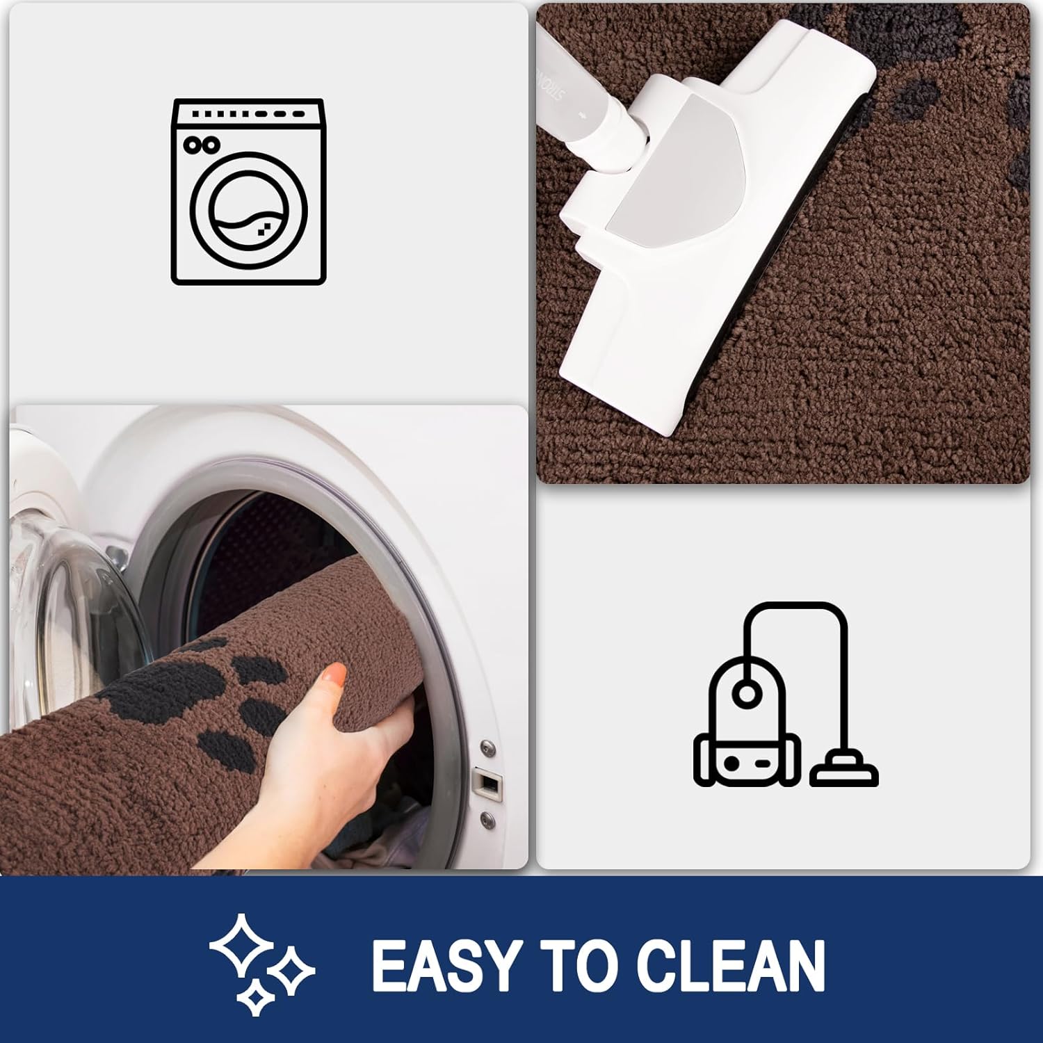 Dirt Trapper Door Mat 24" x 35.5", Entryway Door Mat Indoor