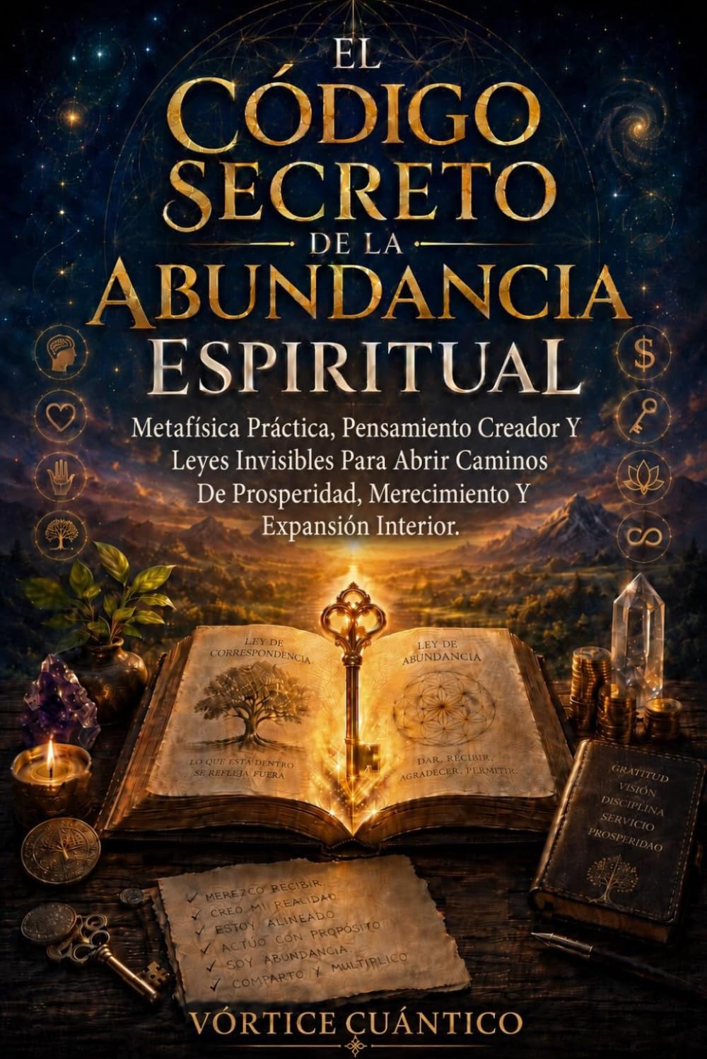 El Código Secreto De La Abundancia Espiritual: Metafísica Práctica, Pensamiento Creador Y Leyes Invisibles Para Abrir Caminos De Prosperidad, Merecimiento Y Expansión Interior.