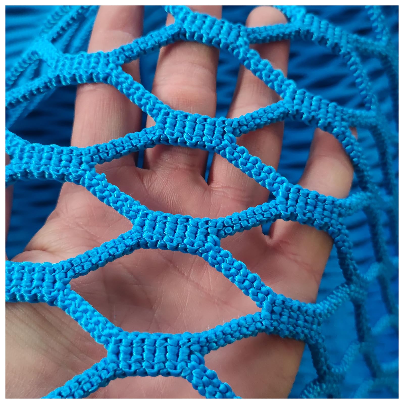 Filet de sécurité hexagonal 6 mm pour aire de jeux et lits superposés