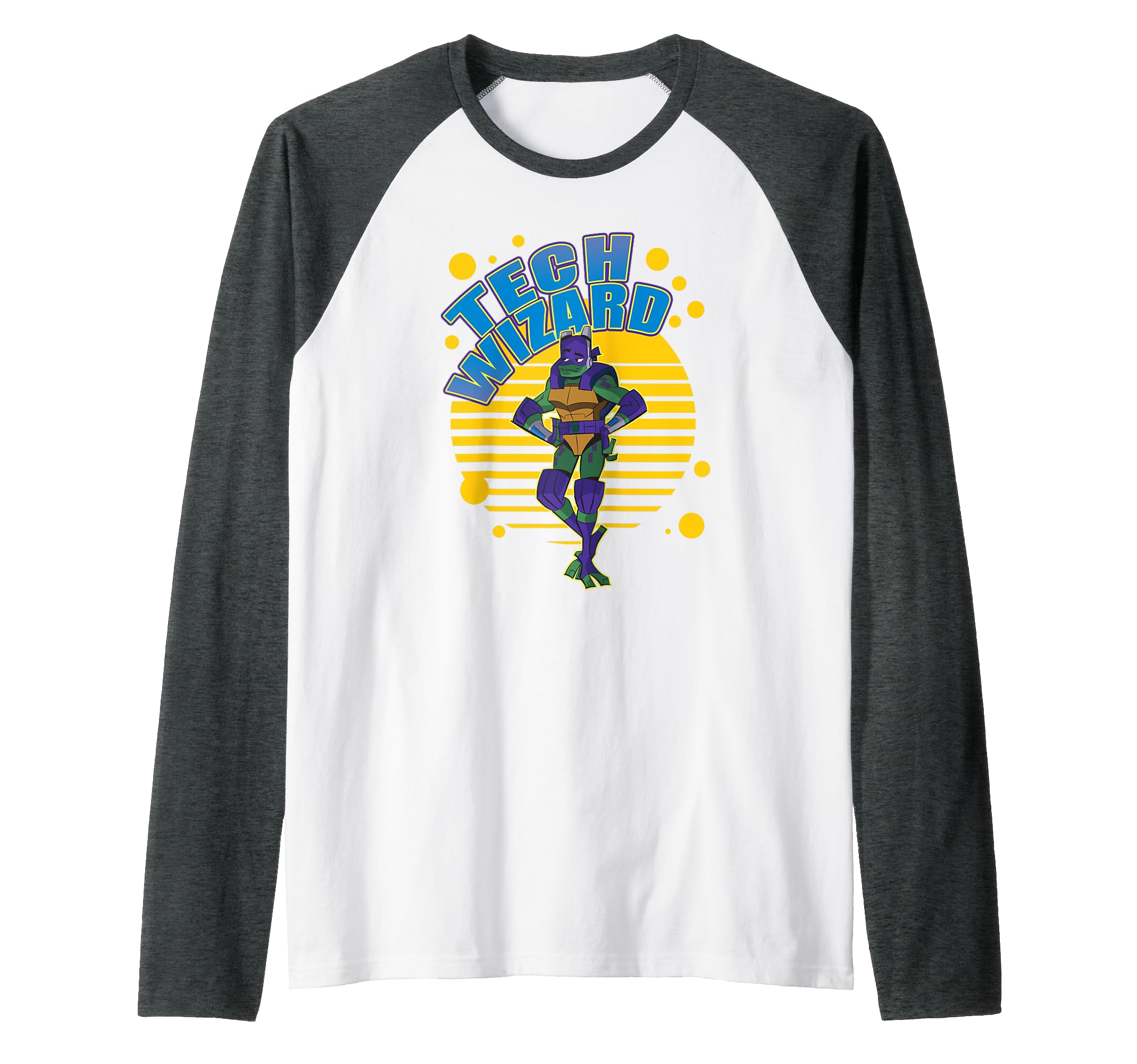 Donatello - Tech Wizard Raglan Baseball Tee