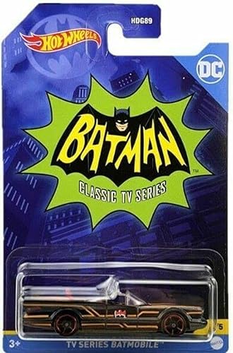 Miniatura 4 de Hot Wheels Batman 2022 Batmobile - Juego completo de 5 vehículos fundidos a troquel