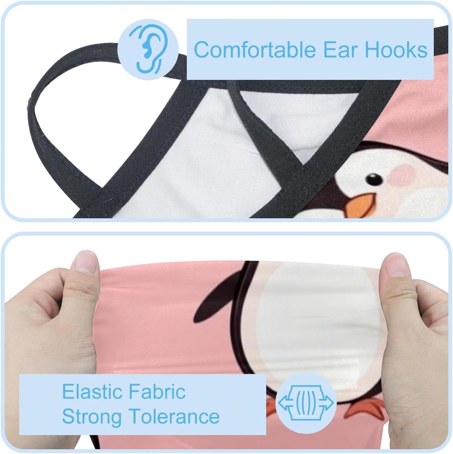 4 Pack Honey bee Neck Gaiter, Cooling Breathable Face Mask UV Protection Scarf Hiking Bandana for Men/Women