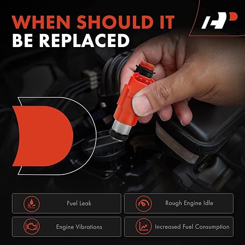 Miniatura 6 de A-Premium Inyectores de combustible compatibles con Mitsubishi Mirage 1997 1998 1999 2000 2001 2002, Lancer 2002 2003, 1.8L 2.0L, gas, juego de 4,