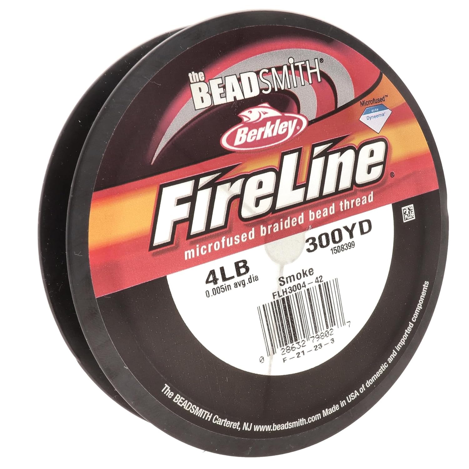 The Beadsmith Fireline by Berkley MicroFused Braided