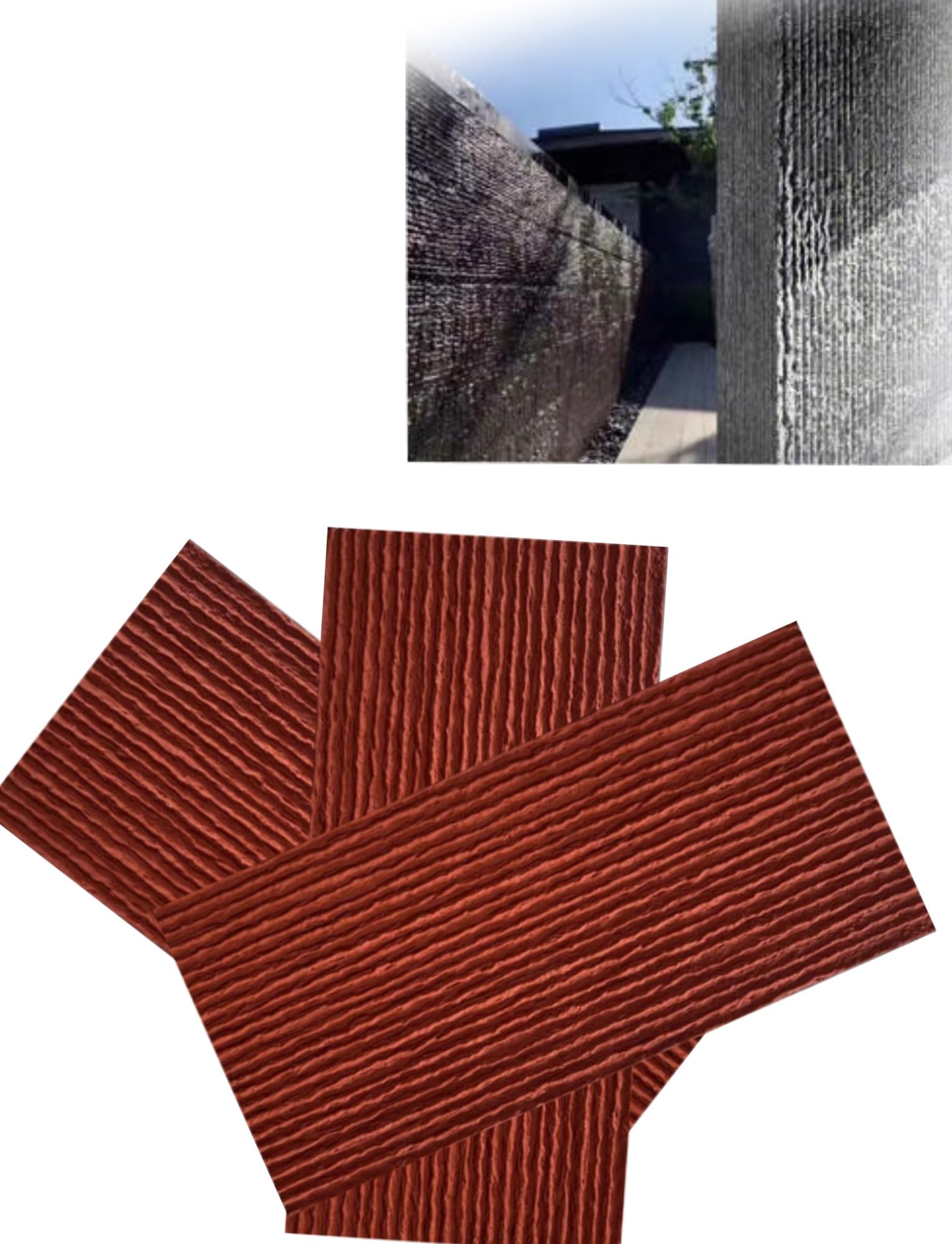 Panel de pared de chapa de piedra sintética, revestimiento artificial ligero para decoración de interiores y exteriores, material de poliuretano duradero para decoración de pared de fondo