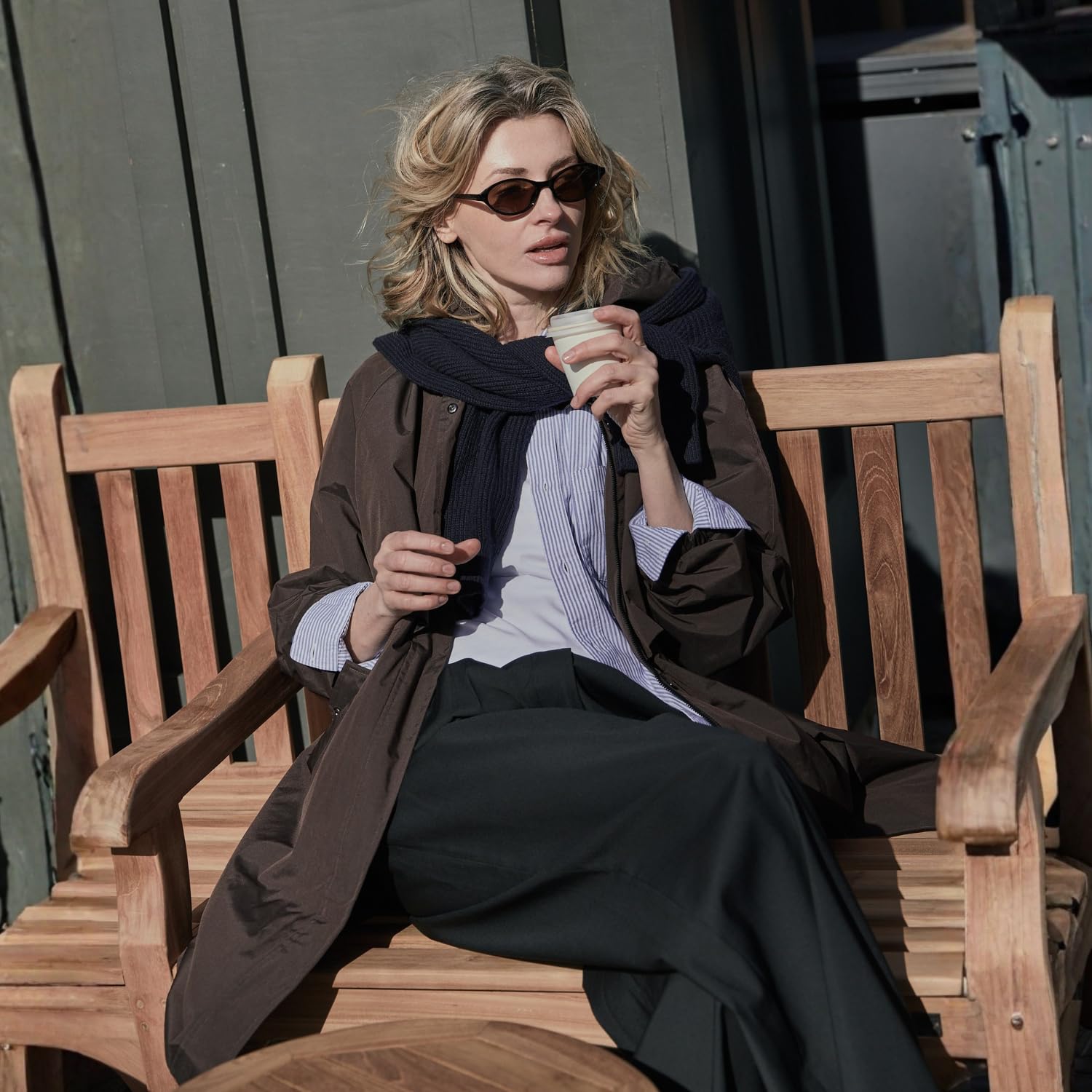 PUFFIT Regenjacken Damen Wasserdicht Lang Leichte Wander Jacke Damen Dtmungsaktiv