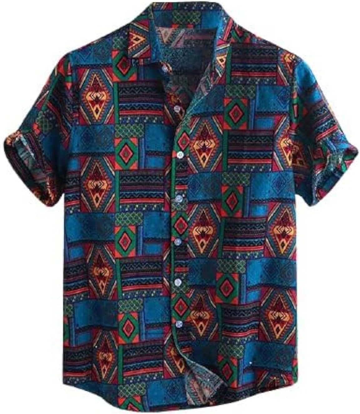 LookMark Men's Cotton Regular Fit Shirt