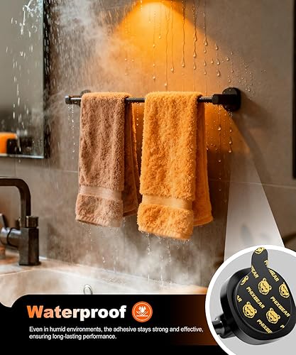 Miniatura 6 de Paquete de 30 cintas resistentes al calor de doble cara resistentes con pestañas dobles fáciles de despegar, cinta de montaje redonda extrafuerte de