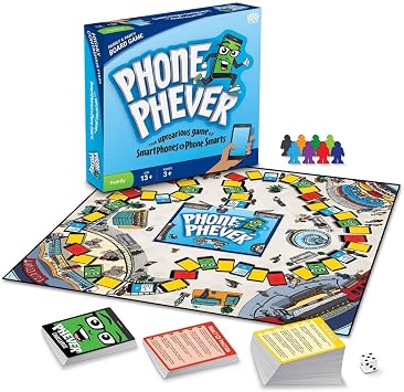 Board Game - New Fun Fast-Paced Family-Friendly Party Board Game - It's a Phonetastic Race to Answer Fascinating Trivia Questions & Complete Hilarious Challenges!