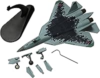 Vista 2 de Sukhoi Su-57 1/100 Modelo de avión fundido a troquel