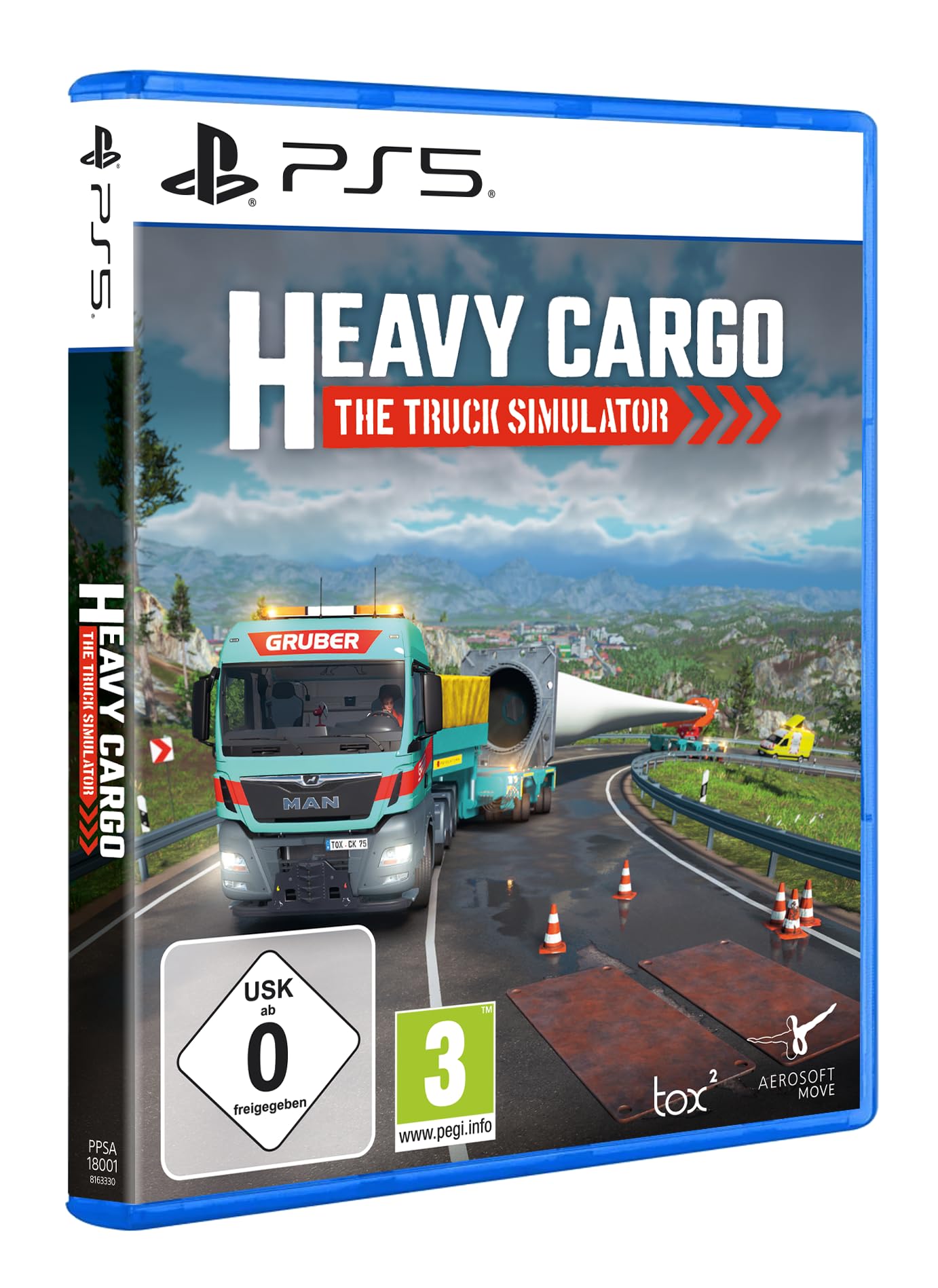 Heavy Cargo Simulator (PlayStation 5)