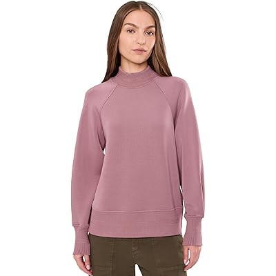 Varley Loxley Raglan Boyfriend Sweat wistful mauve