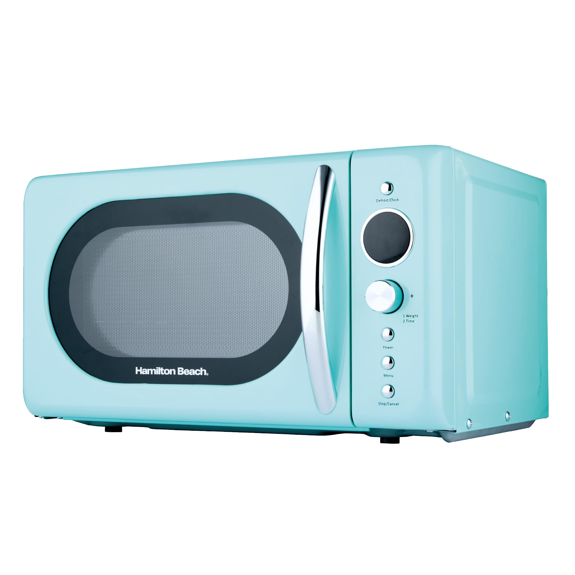 Hamilton Beach 20L Retro Microwave, Compact, 8 Presets, 60 Min Timer, Express Cooking, Child Lock, LED Display, Defrost, 700W - HB70H20C, Cream — view 11