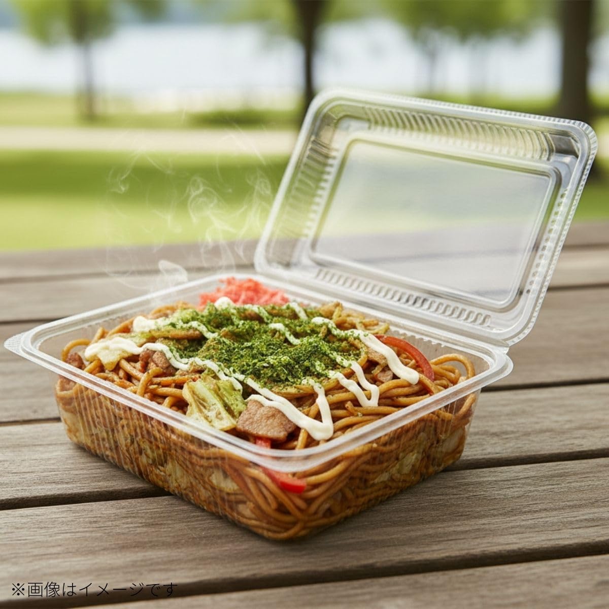 Amazon.co.jp: 北原産業 使い捨て容器 フードパック ミニ 浅 100枚