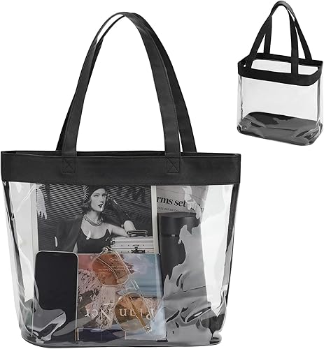 Bolsa transparente aprobada para estadios de 12 x 6 x 12 pulgadas, 12 x 12 x 6 pulgadas, bolsa transparente para eventos de estadio, 12 x 6 x 12