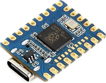 waveshare RP2040-Zero Pico-Like MCU Board Based on Raspberry Pi MCU RP2040 Mini Version, Dual-core Arm Cortex M0+ Processor, Flexible Clock Running up to 133 MHz No Pinheader