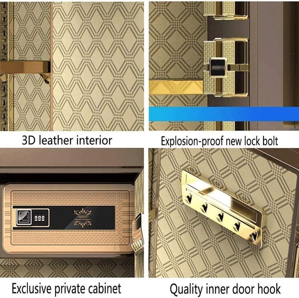 Electronic Luxury Digital Safe Deposit Box Keyboard Lock Home Office Hotel Business Jewelry Cash Use Storage Money