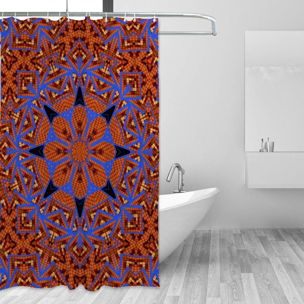 Rideau de douche anti-moisissure en polyester pour éviter les traces