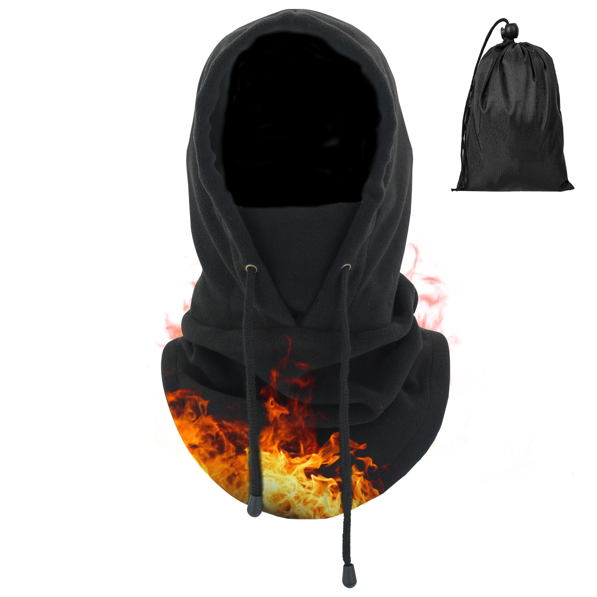 Face Masks Balaclavas Thermal Windproof Ski Mask Cold Weather Elastic for Cycling Climbing Working Construction