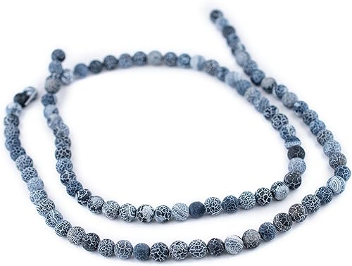 Miniatura 3 de TheBeadChest - Cuentas de jade lila lavanda mate (0.315 in) piedra preciosa orgánica redonda esférica de energía curativa cristal para hacer