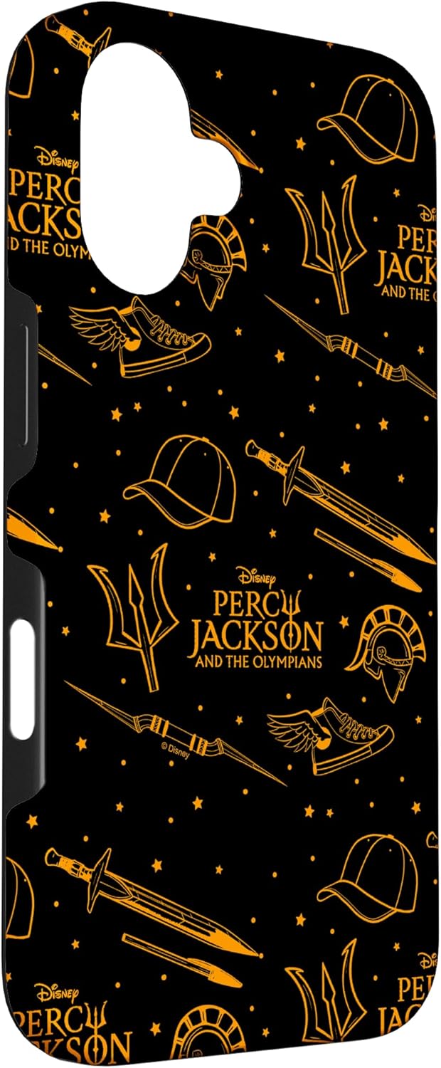 Disney Percy Jackson and the Olympians Icon Doodles Case for iPhone 16
