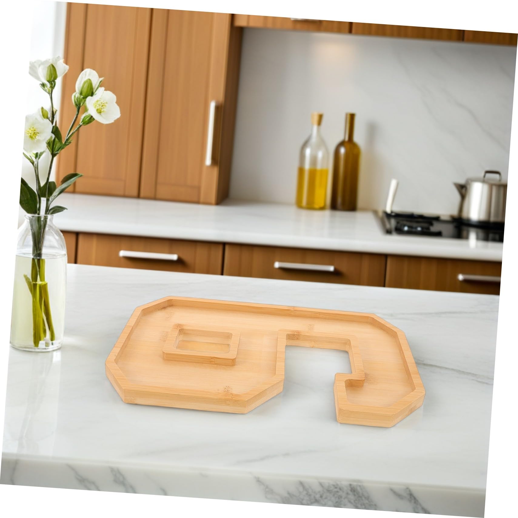 Scatola in Legno per Salumi di Laurea Vassoio Riempibile Piatto Forma di Vassoio per Alimenti Servire Frutta e Formaggio Piatto per Dolciumi e Snack Secchi