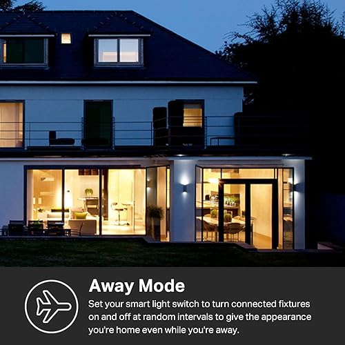 Miniatura 7 de Kasa Apple HomeKit - Interruptor de luz inteligente KS200, un solo polo, requiere cable neutro, interruptor de luz Wi-Fi de 2.4 GHz, funciona con