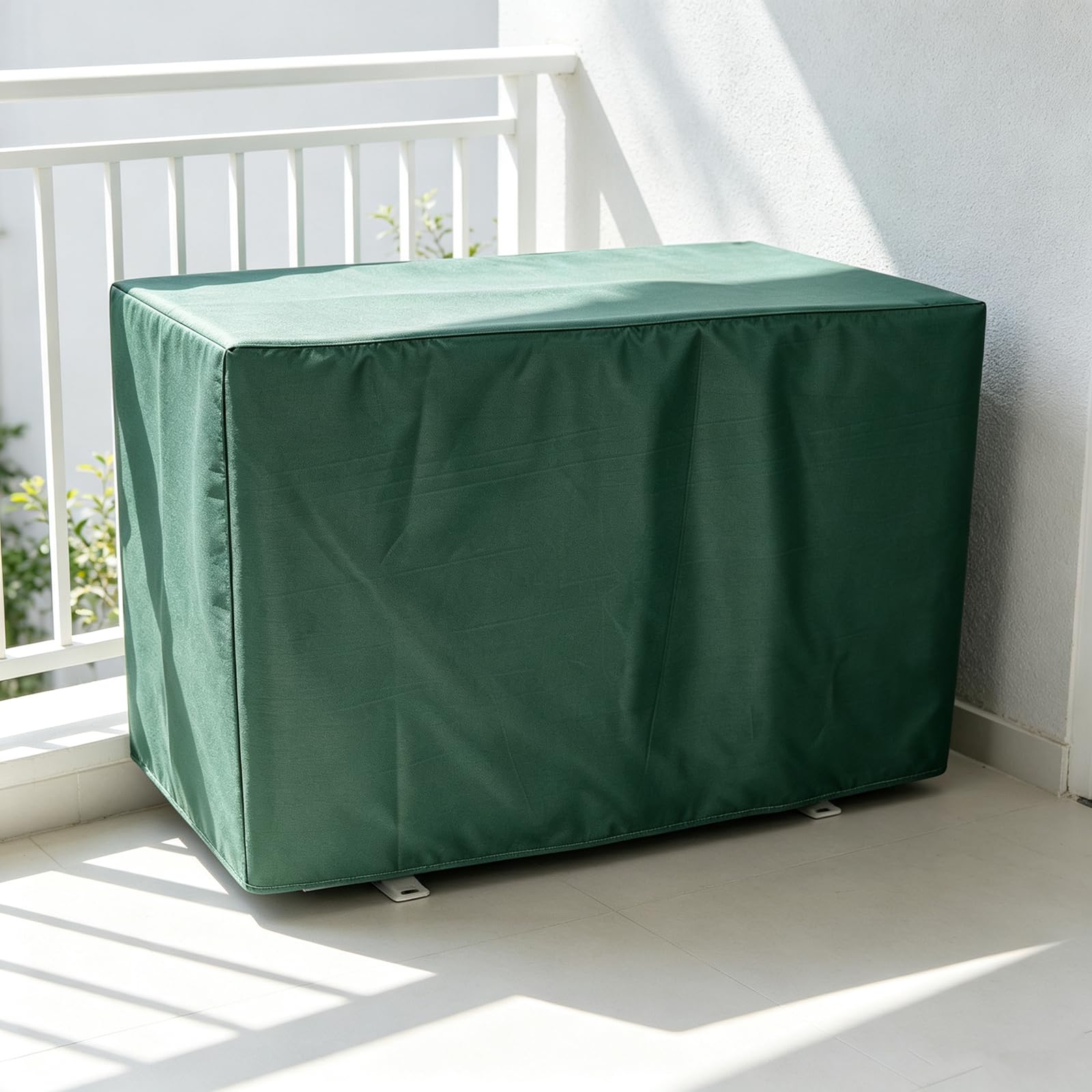 Housse de Meubles Rectangulaire Imperméable 200x160x70cm, Housse de Meubles Exterieur Tissu Oxford, Housse de Meuble Résistante aux Intempéries Coupe-Vent, pour Terrasse, Chaise, Patio, Jardin