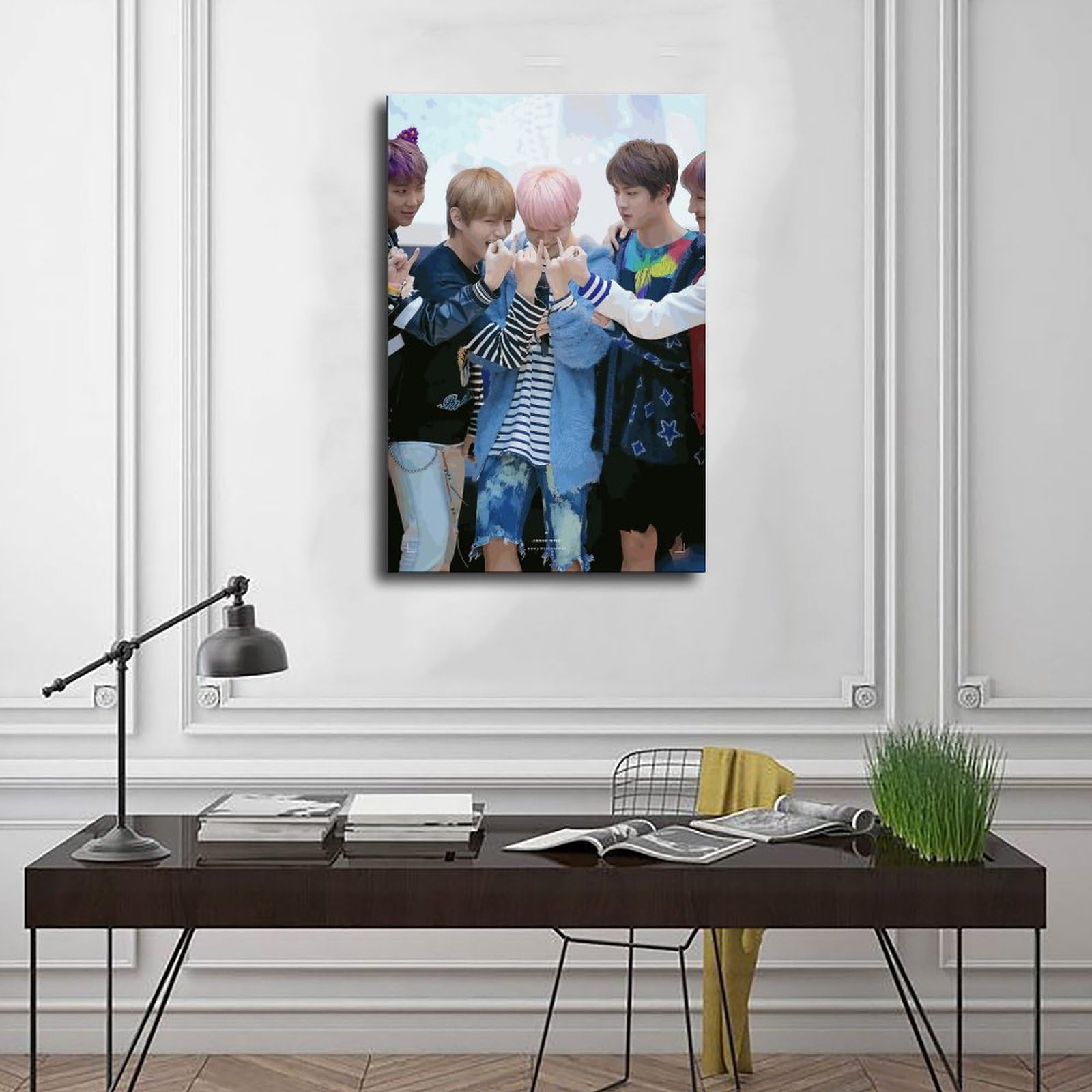777 Tri-Seven Entertainment BTS Poster Bangtan Boys Impression murale Multicolore 18 x 24 cm