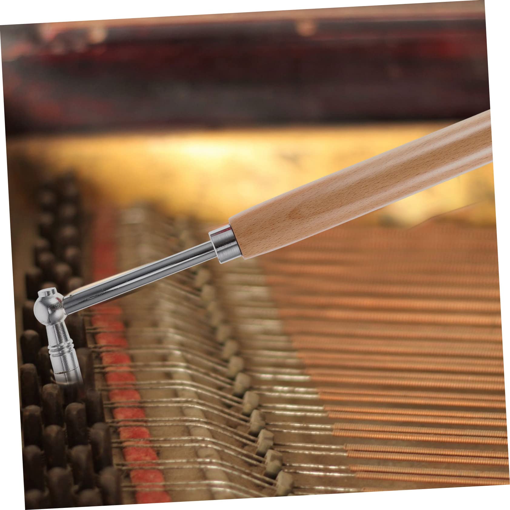 Abaodam 1juego Herramientas De Afinación De Piano Cinta De Temperamento Kit De Silencios y Accesorios De Reparación De Instrumentos Musicales