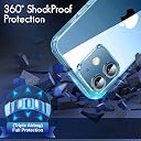 TheGiftKart Ultra-Hybrid Crystal Clear Back Case Cover for iPhone 12/12 Pro | Shockproof Design | Hard Back Cover Case for iPhone 12/12 Pro (PC & TPU, Transparent) gallery image