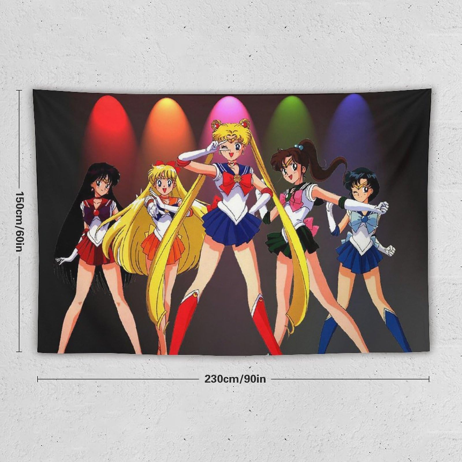 Amazon.co.jp: 美少女戦士セーラームーンタペストリー 壁掛け 壁飾り