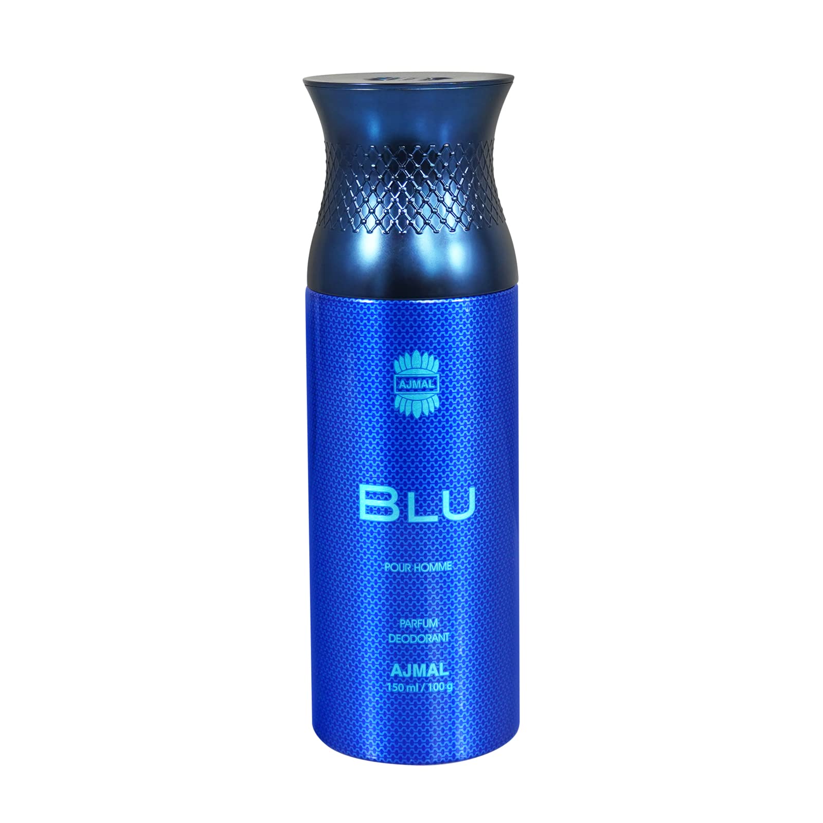 Ajmal Blu Deodorant 150ML Body Spray Gift For men Long Lasting Perfume (Online Exclusive)