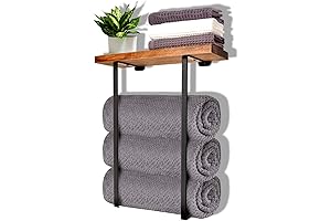 Towel Wall Mount: Minimalist Storage for Luxurious Towels