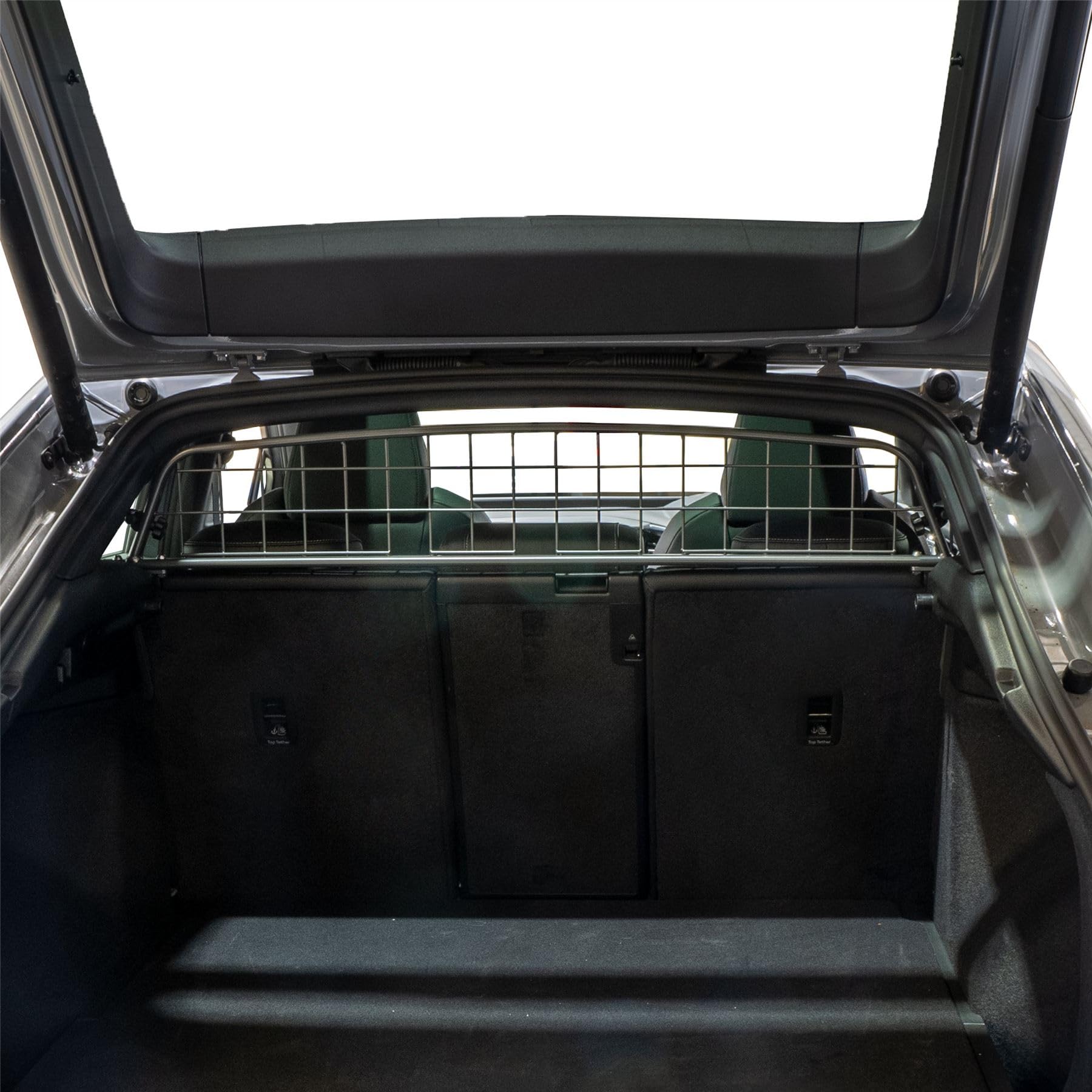 Travall Dog Guard Compatible with Audi Q4 E-Tron SUV Coupe (2021-) Vehicle Specific Trunk Guard Tailored Fit Luggage Barrier Load Separator Heavy Duty Powder Coated Steel Pet Barrier