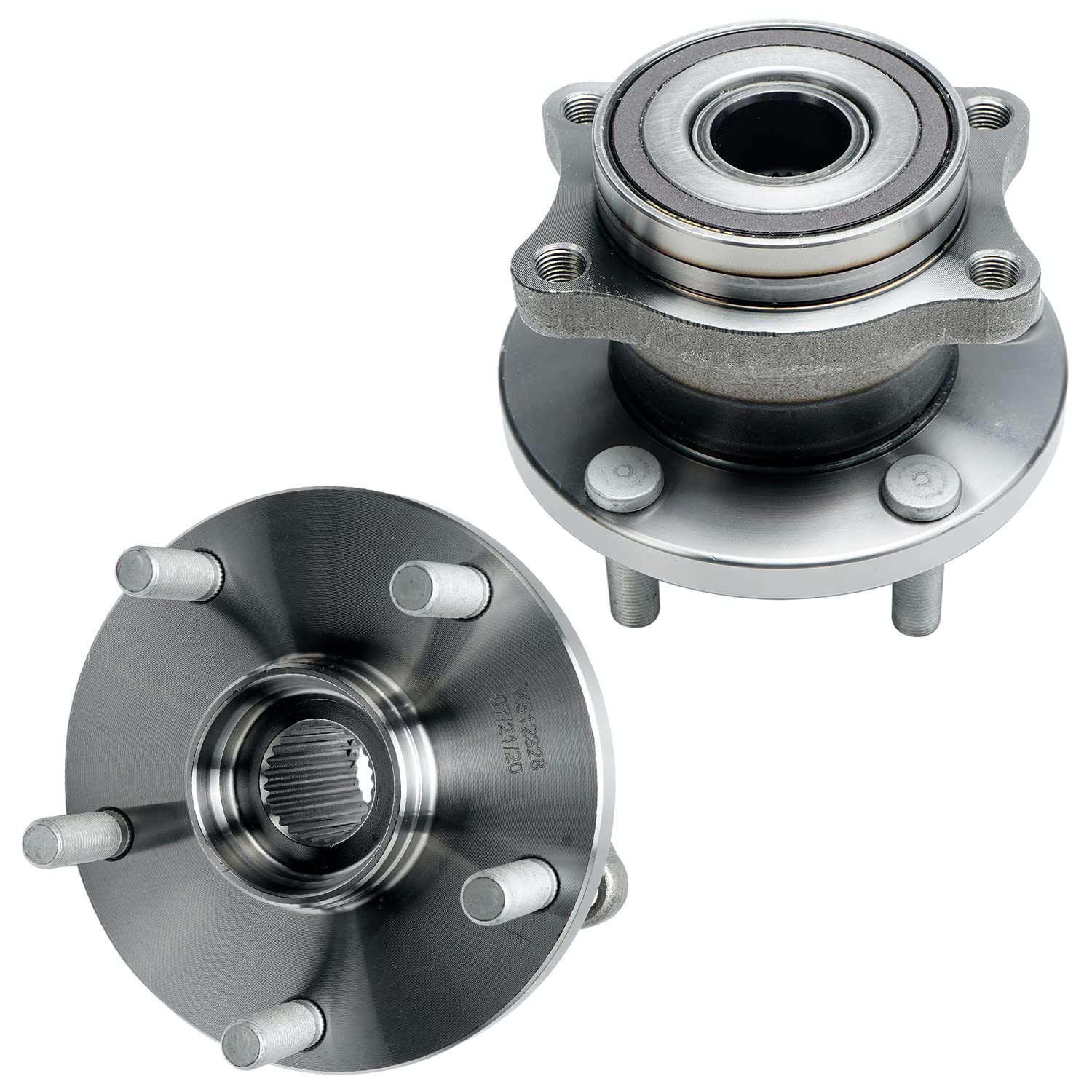 Detroit Axle Front & Rear Wheel Bearing Hub Set For 2006-2014 Subaru Tribeca – 4 Pieces