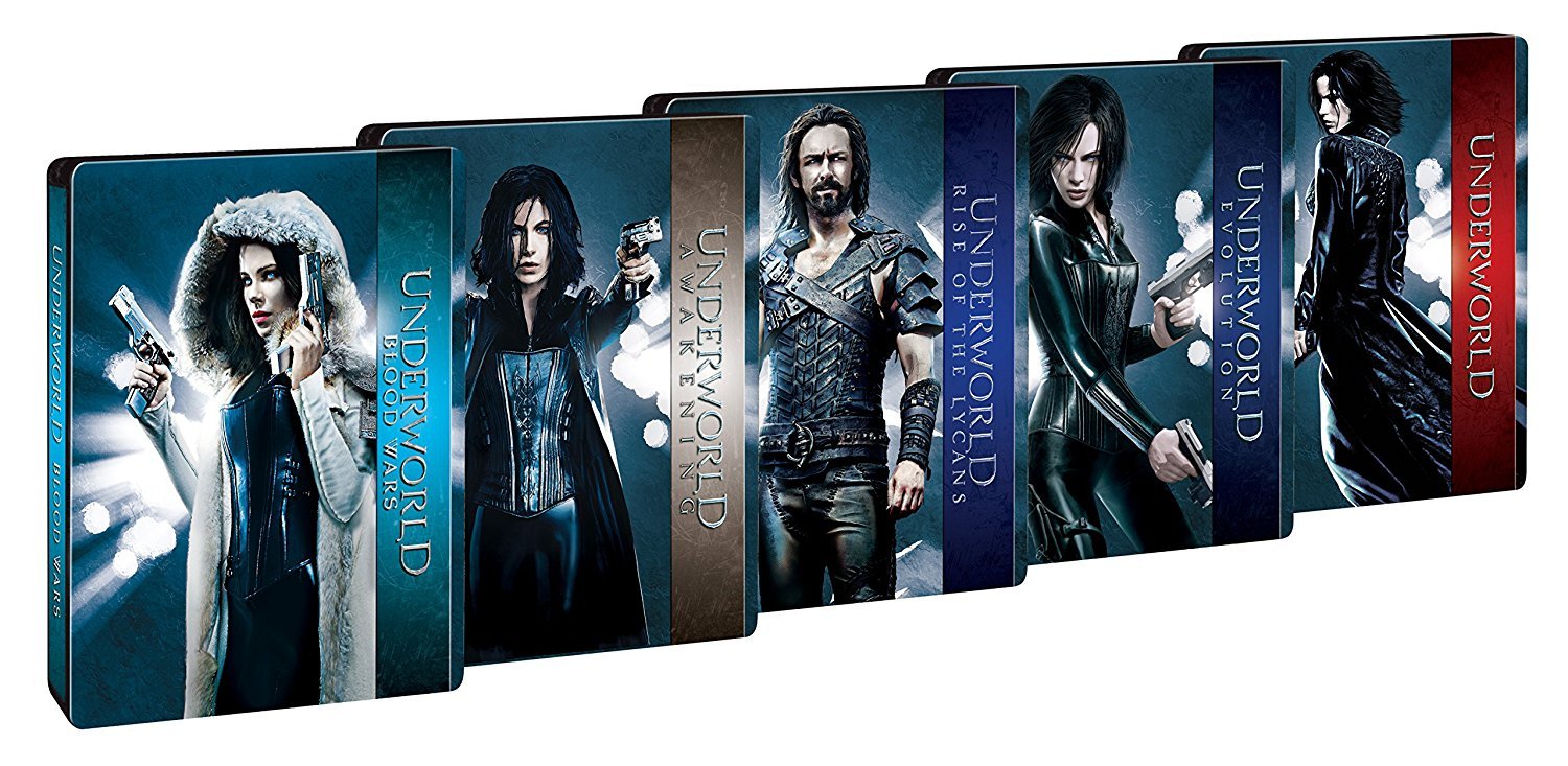 UNDERWORLD 1-5 Steelbook Collection [Region-Free Import Limited Edition]