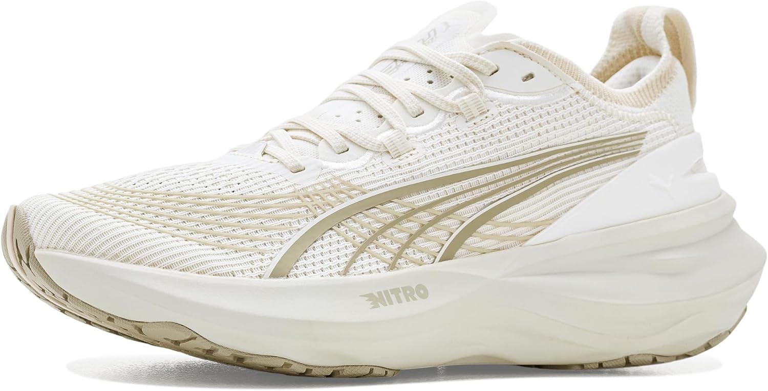 PUMA Womens Alex Toussaint X Foreverrun Nitro 2 Running Sneakers Shoes - White