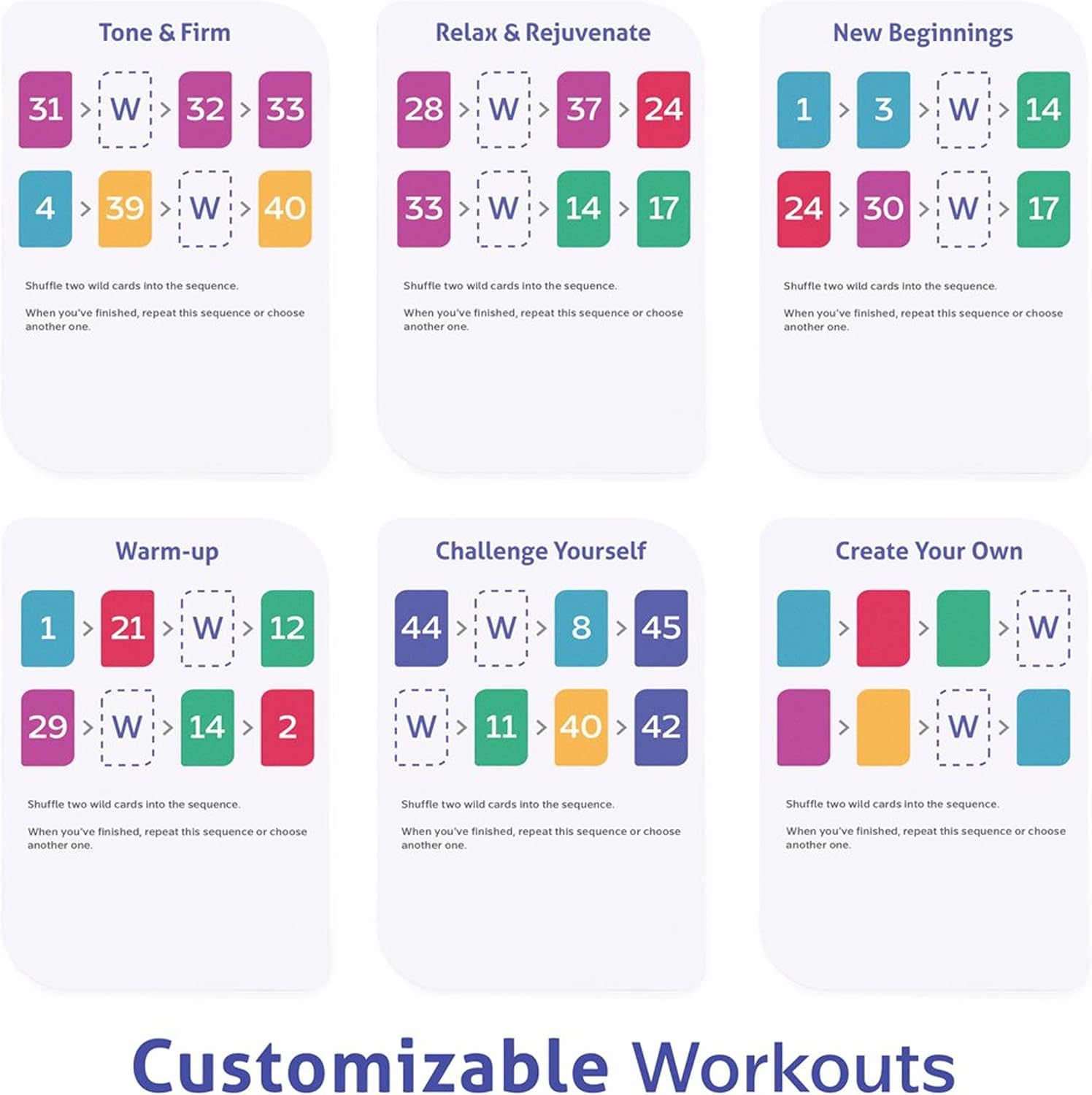 Yoga Cards 63 Card Deck With Tips & Tricks as Well as Instructions More Than 45 Essential Poses For Teaching Flexibility Train, Meditate, and Relieve Stress with Easy To Follow Guides